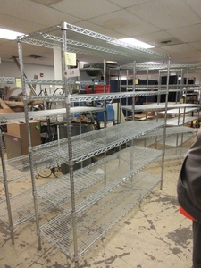 METRO SUPER ERECTA WIRE SHELVING NSF