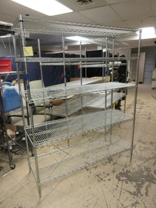 METRO SUPER ERECTA WIRE SHELVING  NSF
