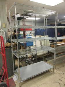 METRO SUPER ERECTA WIRE SHELVING  NSF