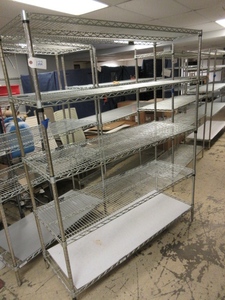 METRO SUPER ERECTA WIRE SHELVING   NSF