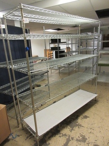 METRO SUPER ERECTA WIRE SHELVING  NSF