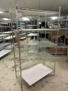 METRO SUPER ERECTA WIRE SHELVING  NSF