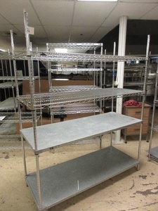 METRO SUPER ERECTA WIRE SHELVING  NSF