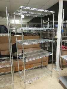 METRO SUPER ERECTA WIRE SHELVING  NSF