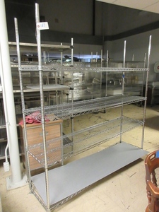 METRO SUPER ERECTA WIRE SHELVING  NSF