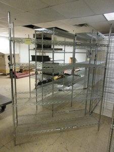METRO SUPER ERECTA WIRE SHELVING  NSF
