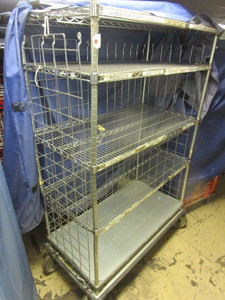 METRO SUPER-ERECTA SHELVING CART, NSF