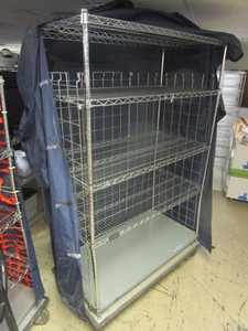 METRO SUPER-ERECTA SHELVING CART, NSF