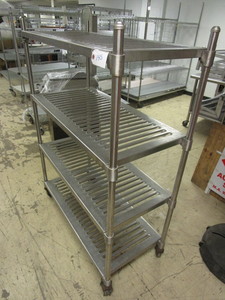 UTILITY SHELVING CART, NSF
