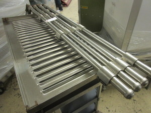 STAINLESS STEEL SHELVING CART