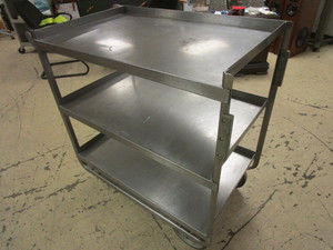 IMPERIAL STAINLESS-STEEL UTILITY CART