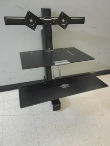 ERGOTRON SIT-STAND ADJUSTABLE DESKTOP, WITH MONITOR HOLDER