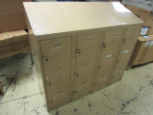 INTERIOR STEEL LOCKER UNIT