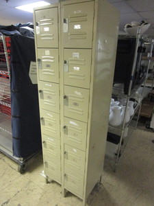 REPUBLIC-STEEL LOCKER UNIT