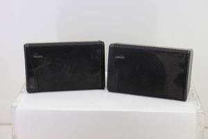 lot 20 image: 2 Mini Advent IndoorOutdoor Speakers