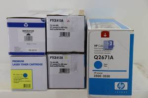 lot 56 image: Misc HP Laser Cartridges