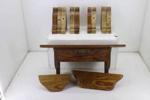 Vintage Corner Blocks and Misc Shelves