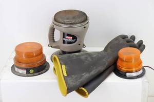 LP Heater, Rubber Glove & Lights