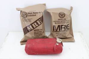 MREs & Alum Water Canteen