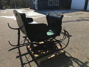 One-Horse Open Sleigh