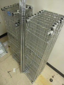 METRO-STYLE SHELF UNIT, NSF-CERTIFIED