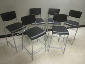 IKEA CHAIRS, STACKABLE