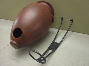ITALIAN-STYLE WINE AMPHORA VESSELS, WITH WALL HANGERS