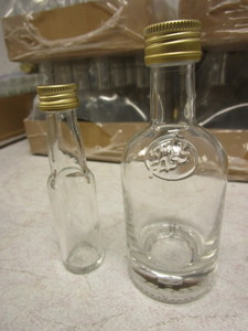 NOCTURNE 100 ML GLASS BOTTLES, MINI 20ML GLASS BOTTLES - BULK QUANTITY,