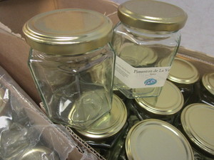 SPICE JARS WITH LIDS
