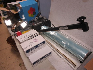 SUPER-SEALER PORTABLE SHRINK WRAP SYSTEM, SHRINK WRAP SUPPLIES, ASSRTD. OFFICERETAIL SUPPLIES