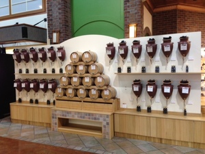 DISPLAY UNIT, FORMERLY AT VOM-FASS OILS, VINEGARS, & SPICE STORE, MALL OF AMERICA