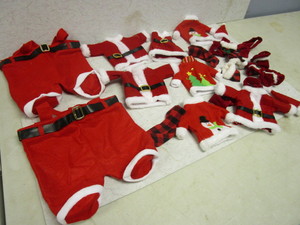 WINE BOTTLE CHRISTMAS SWEATERS, SCARVES, SANTA SUITS, HATS