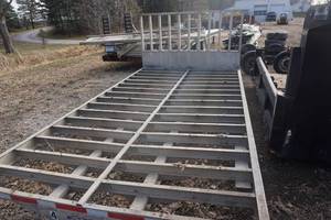 Aluminum 16 Truck Bed With Front Head Ache Rack