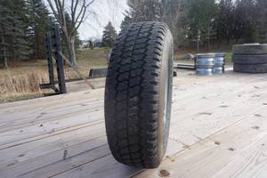 Brand New Firestone Steel Tex Radial AT Tire and Rim