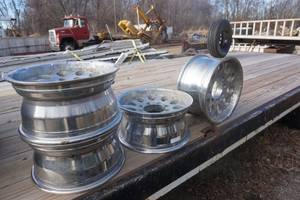 4 -  Aluminum 16 Trailer Rims