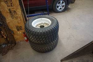 2 - Goodyear ImplementUtility Tires and Rims