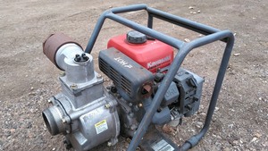 Kawasaki Model KWS30A Gas Powered Trash Pump