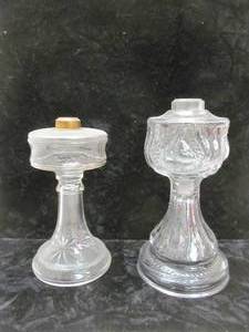 Vintage kerosene Lamp Bases