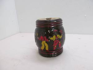 Vintage stoneware cookie jar