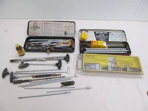 Assortment of gun cleaning