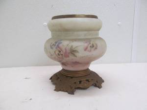 Vintage kerosene lamp base
