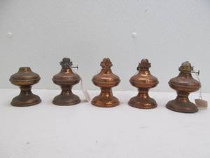 Vintage kerosene Lamp Bases