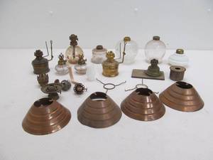 Vintage kerosene Lamp Bases