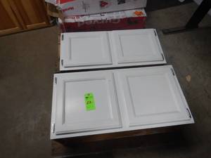 (2) Upper Cabinets - 14 12 tall x 33 long x 12 deep and 18 tall x 36 long x 12 deep