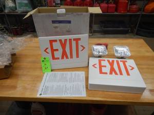 Exit LightEmergency Light - NEW