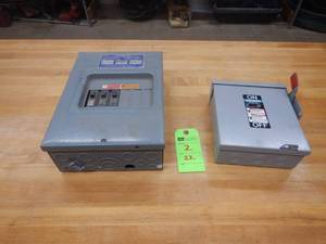 Used Breaker Box 100 amp Disconnect