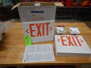 Exit LightEmergency Light - NEW