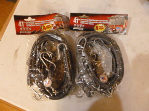 lot 30 image: 2 Packs of Erickson Industrial EPDM Rubber Tarp Straps
