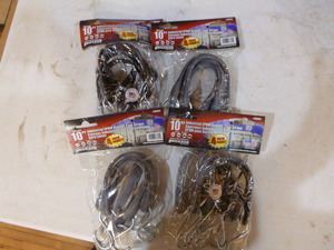 lot 31 image: 4 Packs of Erickson Industrial EPDM Rubber Tarp Straps