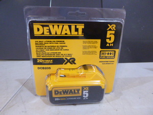 lot 55 image: New DeWalt 20V Max Lithium Ion Premium Battery Pack
